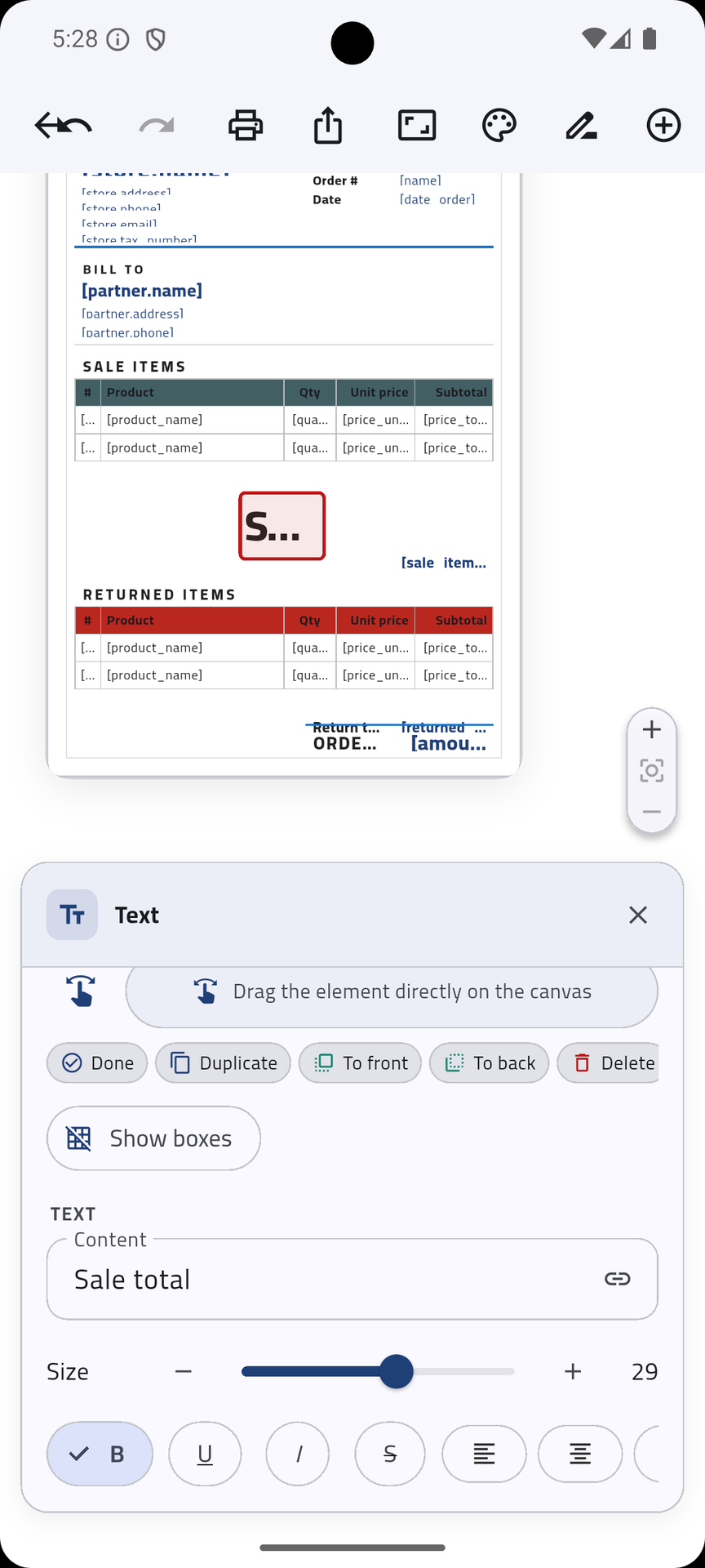 Invoice Max Pro app screenshot